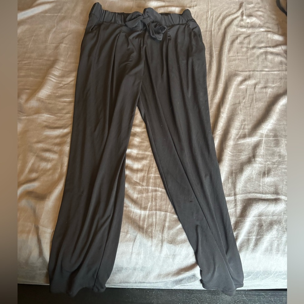 EXPRESS Business Casual Black Pants W/ Belt